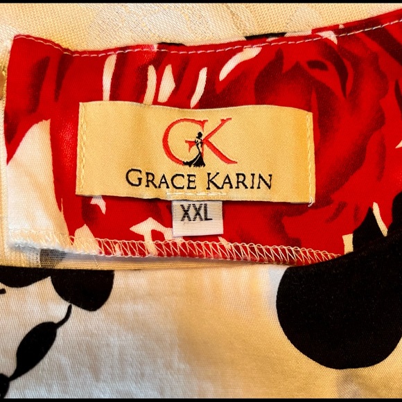 Ladies floral dress - Picture 4 of 6